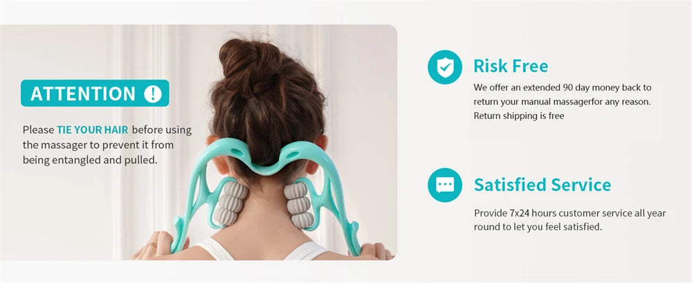 Neck & Shoulder Trigger Point Roller Massager