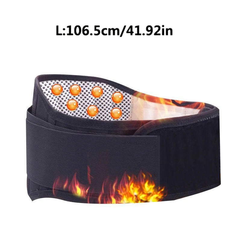 Self-Heating Magnetic Back Support Belt