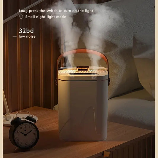 1.8L Dual Nozzle Air Humidifier & Essential Oil Diffuser with Night Light