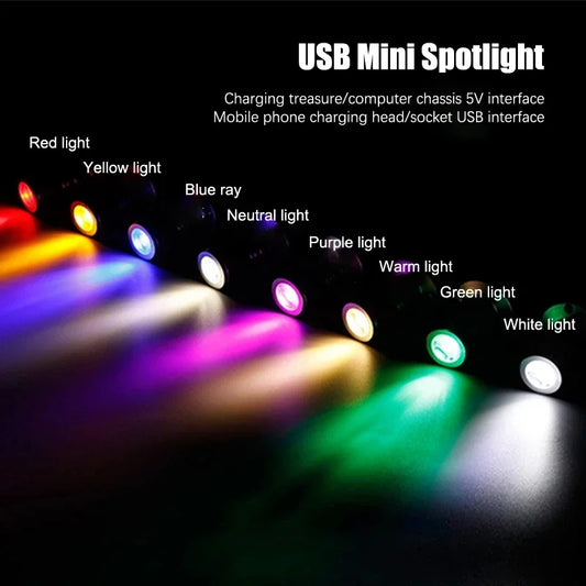 LED USB Mini Spotlight
