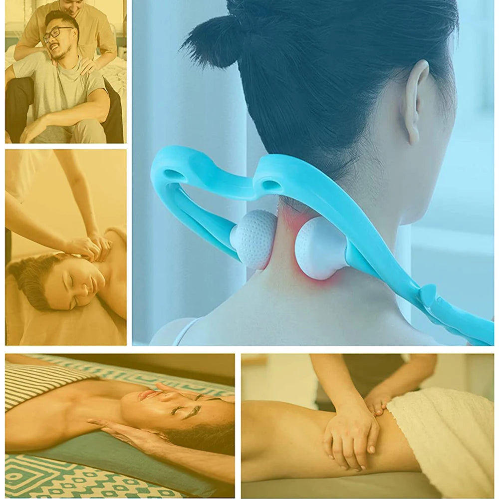 Neck & Shoulder Trigger Point Roller Massager