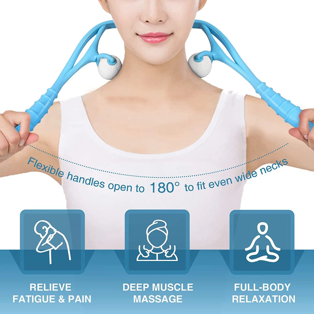Neck & Shoulder Trigger Point Roller Massager