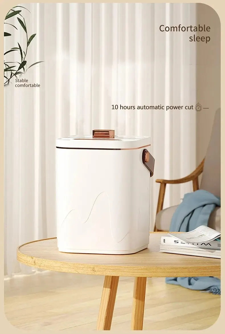 1.8L Dual Nozzle Air Humidifier & Essential Oil Diffuser with Night Light