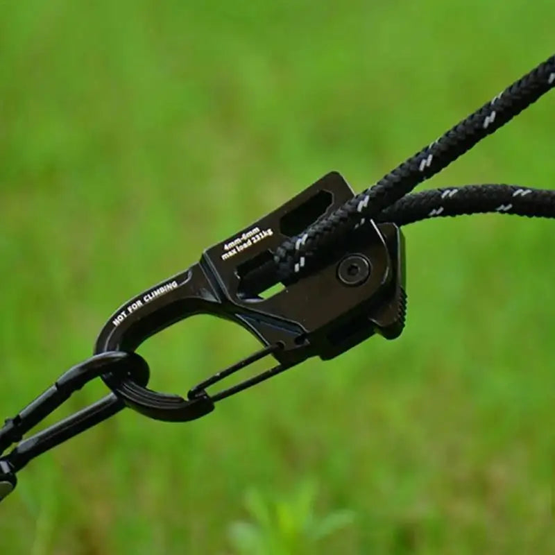 Outdoor Camping Tent Rope Tightener – Lightweight, Windproof Awning Cord Tensioner Buckle