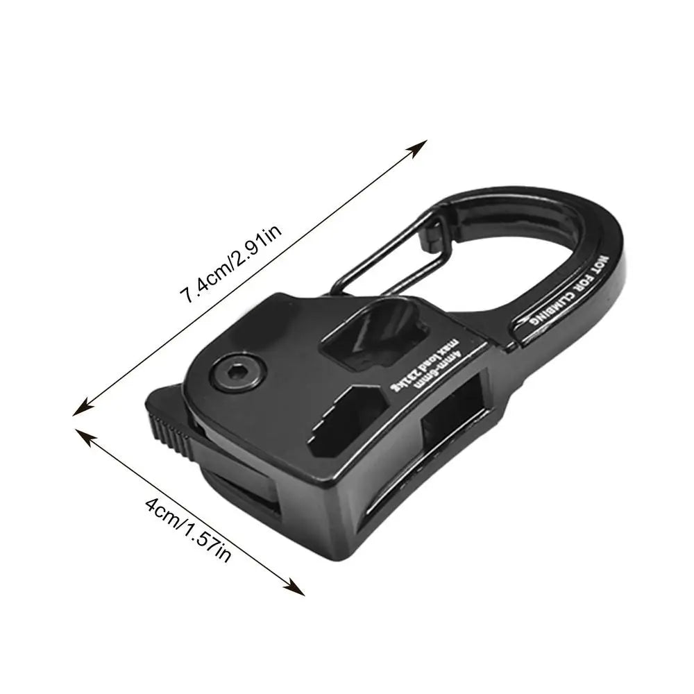 Outdoor Camping Tent Rope Tightener – Lightweight, Windproof Awning Cord Tensioner Buckle