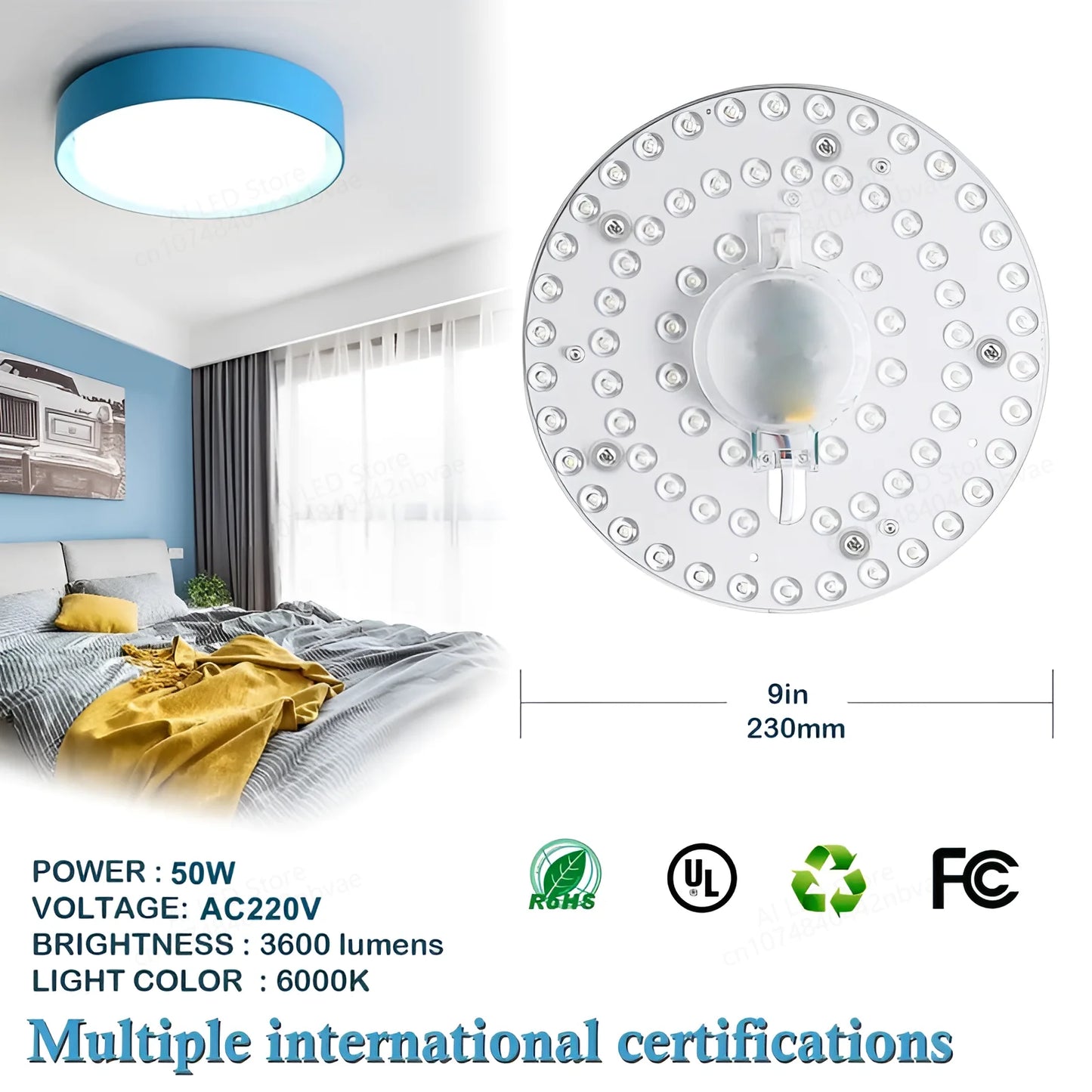 LED Ring Panel Light