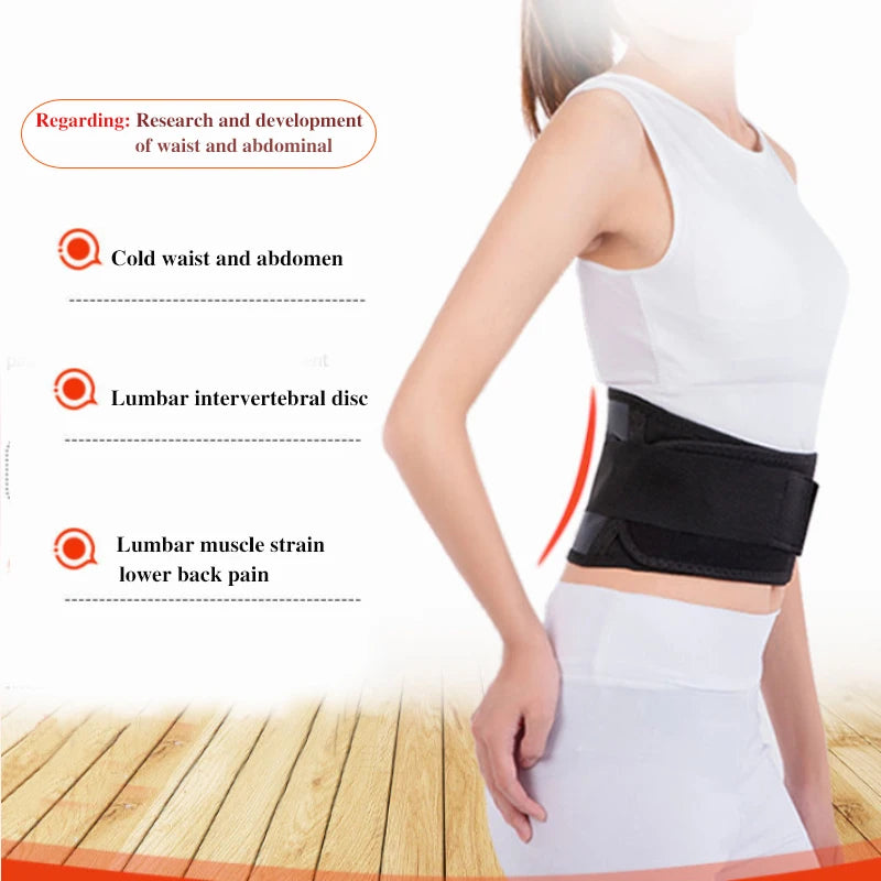 Self-Heating Magnetic Back Support Belt
