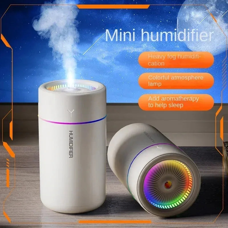 280ML Air Humidifier & Aroma Diffuser with Colorful LED Light