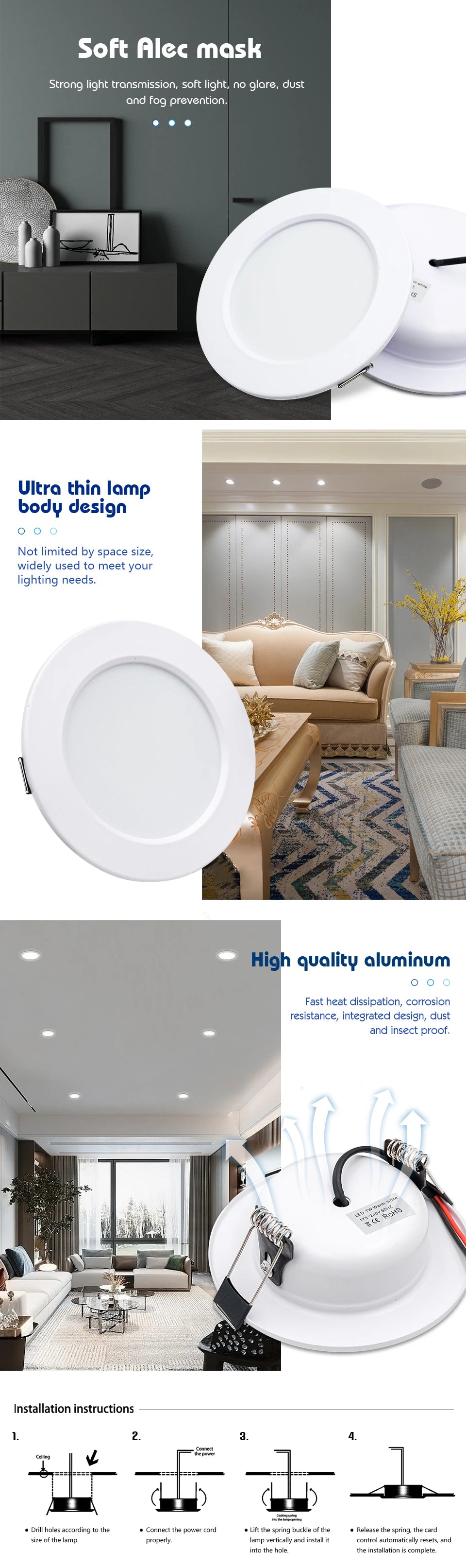 LED Recessed Ceiling Downlight