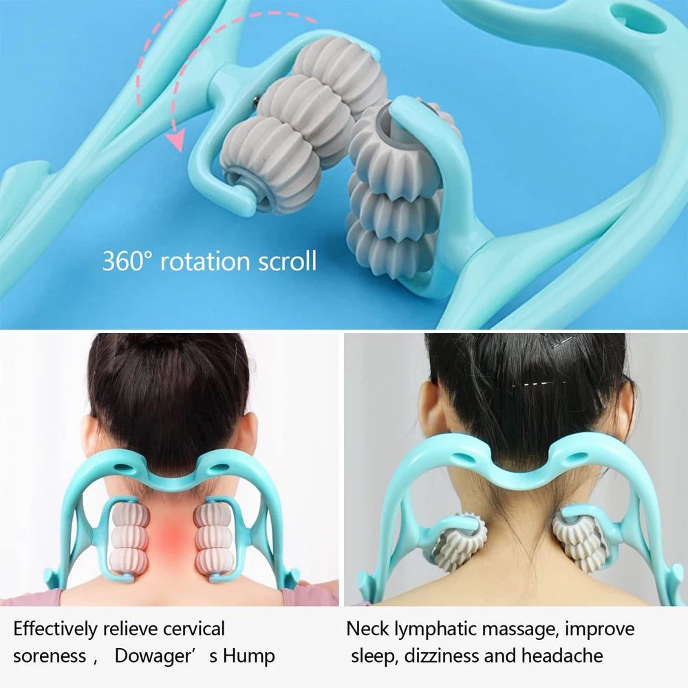 Neck & Shoulder Trigger Point Roller Massager