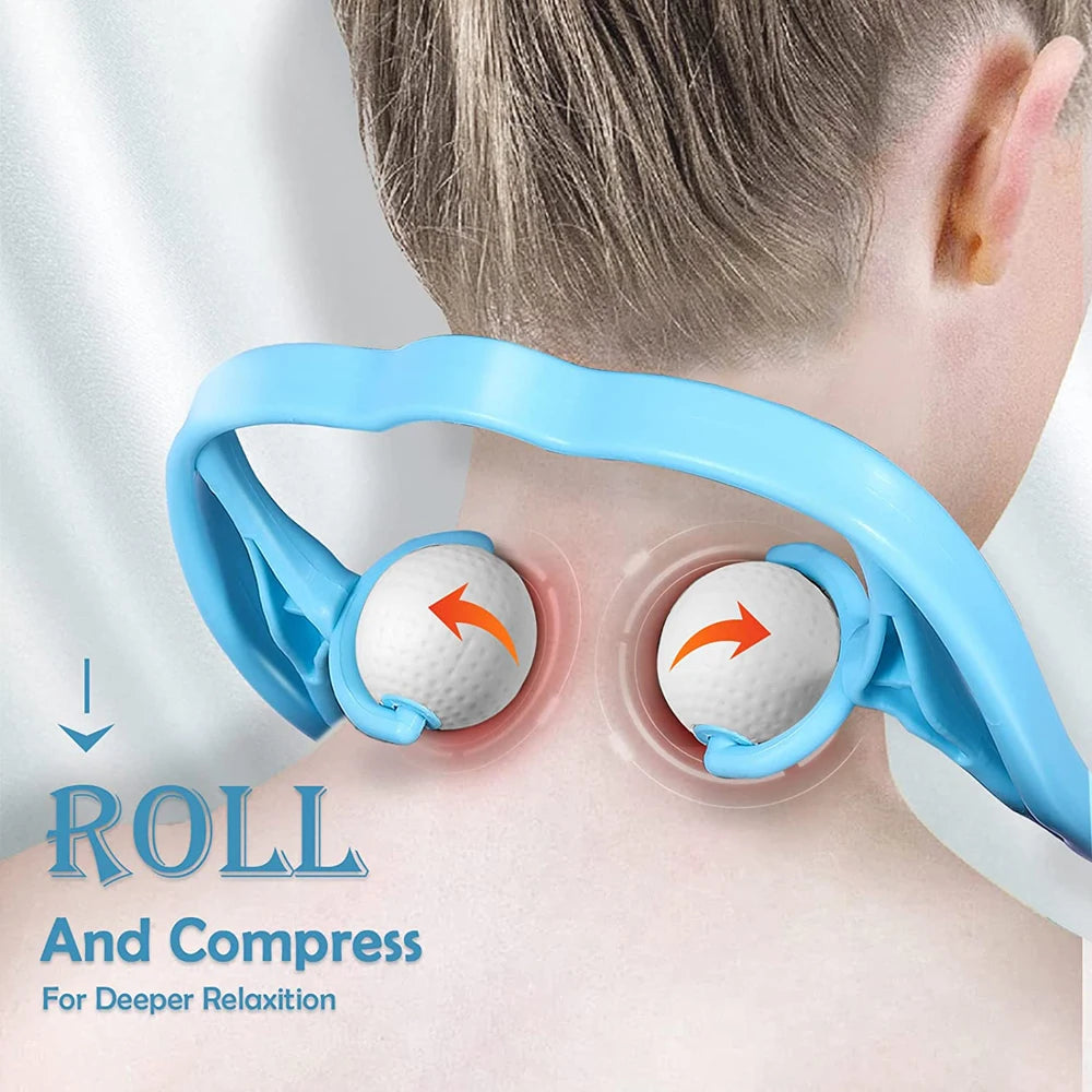 Neck & Shoulder Trigger Point Roller Massager