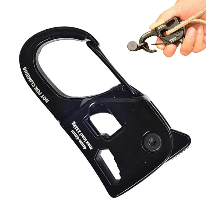 Outdoor Camping Tent Rope Tightener – Lightweight, Windproof Awning Cord Tensioner Buckle