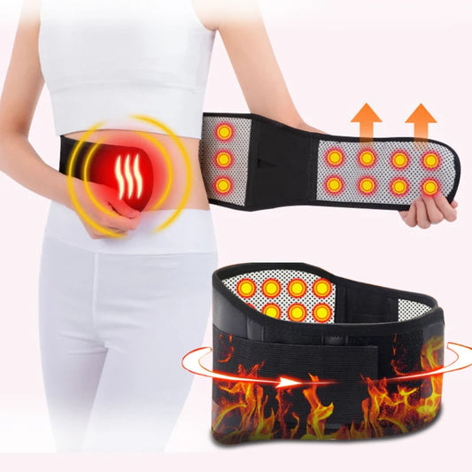 Self-Heating Magnetic Back Support Belt
