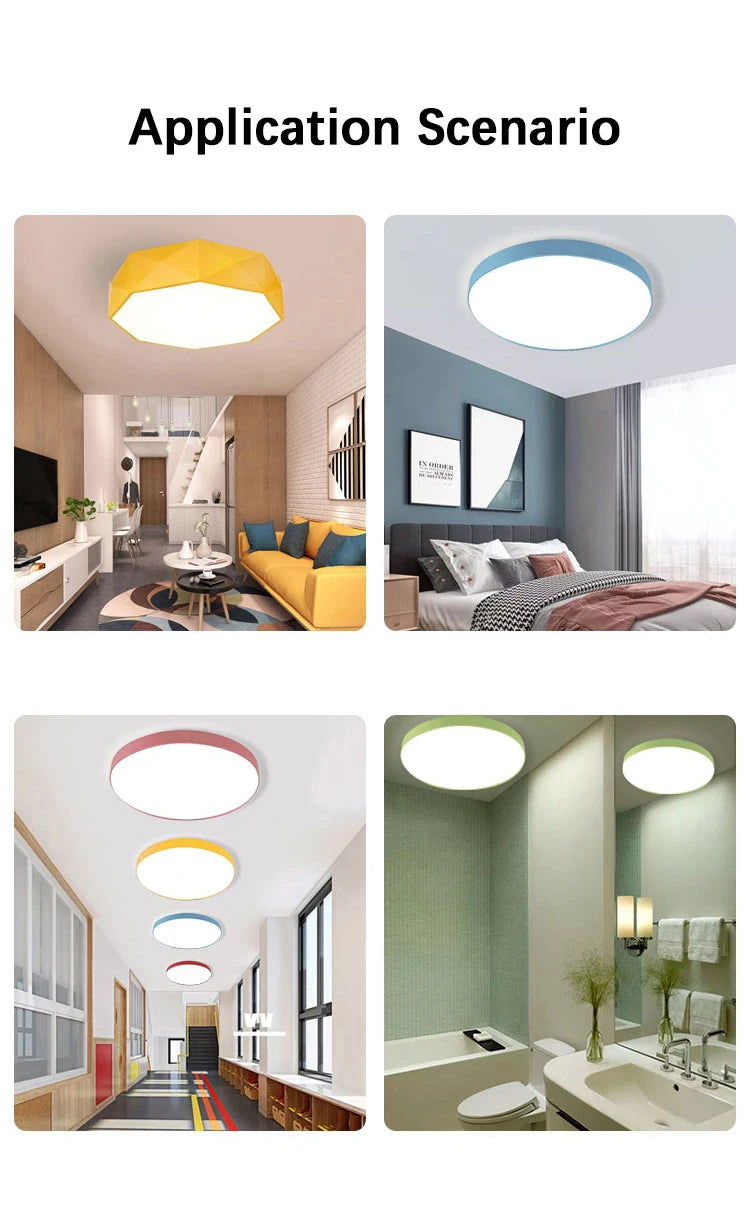 Round LED Ceiling Light Panel Module