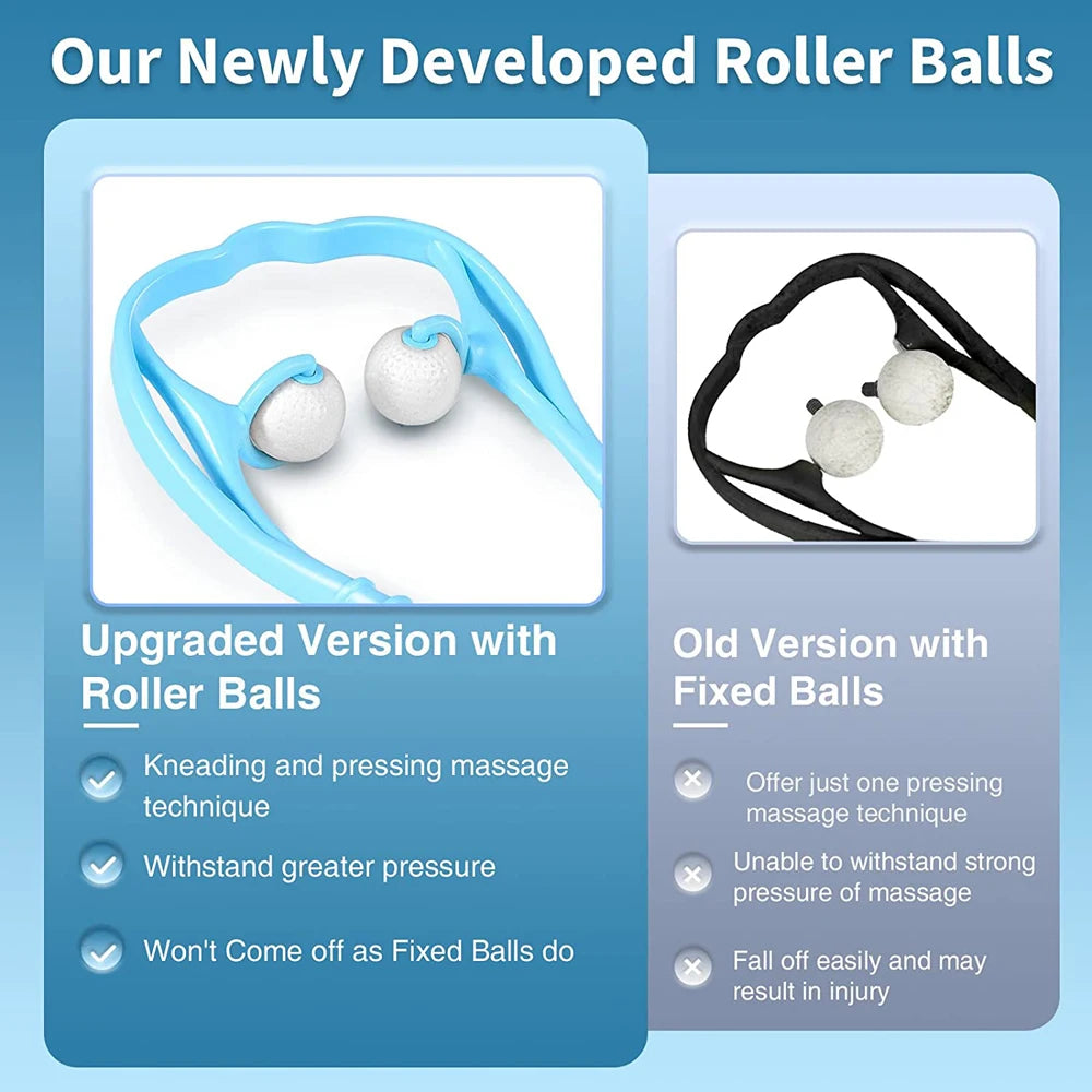 Neck & Shoulder Trigger Point Roller Massager