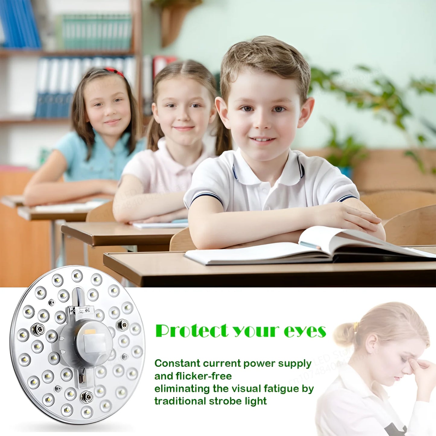 LED Ring Panel Light