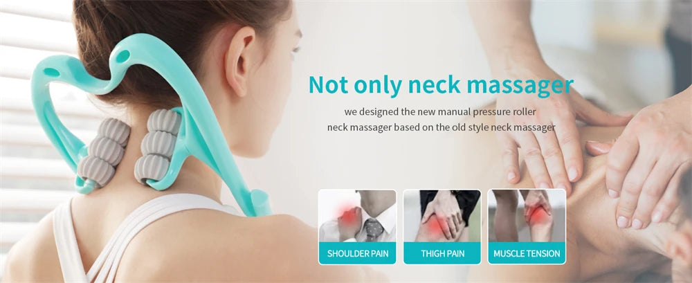 Neck & Shoulder Trigger Point Roller Massager