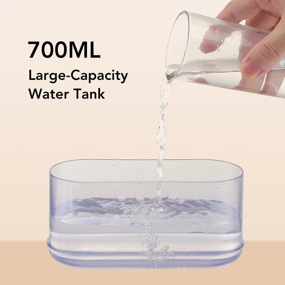 700ML Humidifier & Aroma Diffuser with 7-Color LED Night Light