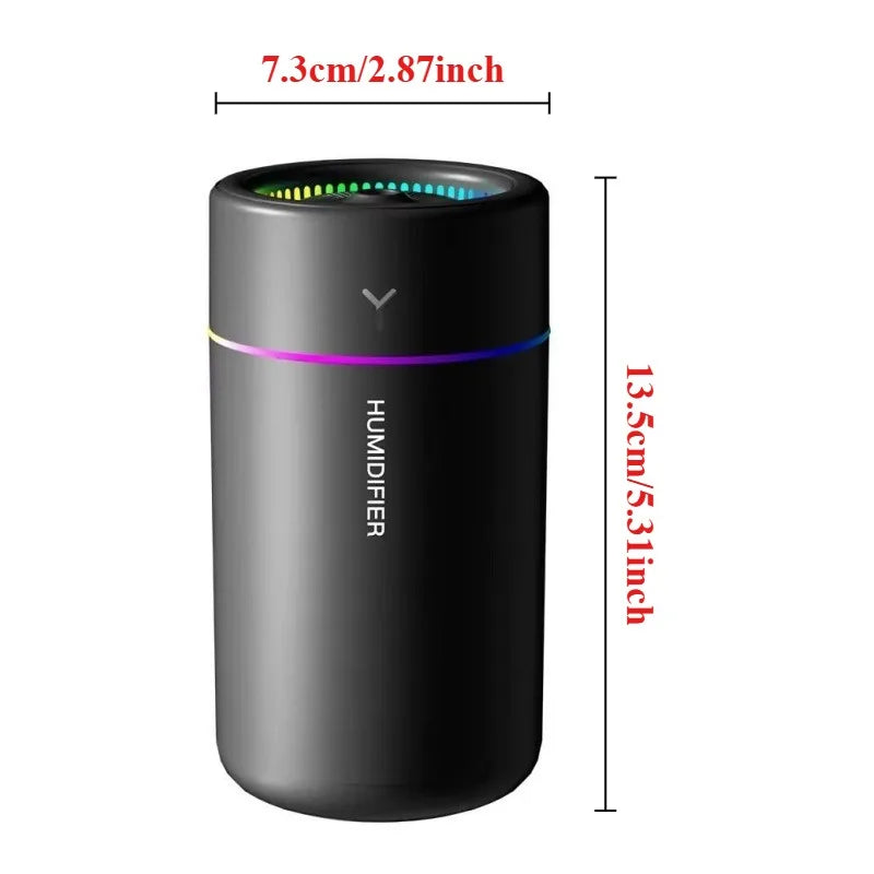 280ML Air Humidifier & Aroma Diffuser with Colorful LED Light