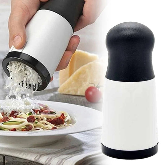2-Pattern Cheese Grater – Stainless Steel Slicer for Cheese, Chocolate, Butter &amp; More | Kitchen Gadget with ABS Handle