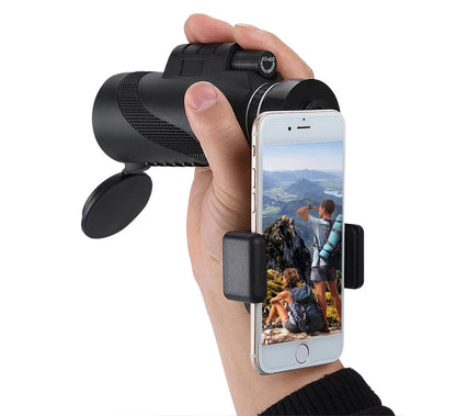 80x100 Portable Zoom HD 5000M Telescope Folding Long Distance Mini Powerful Telescope for Hunting Sports Outdoor Camping Travel