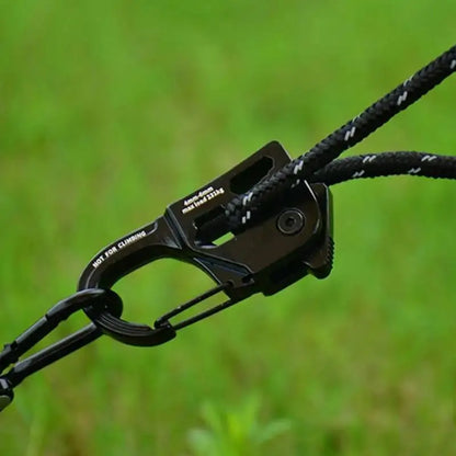 Outdoor Camping Tent Rope Tightener – Lightweight, Windproof Awning Cord Tensioner Buckle