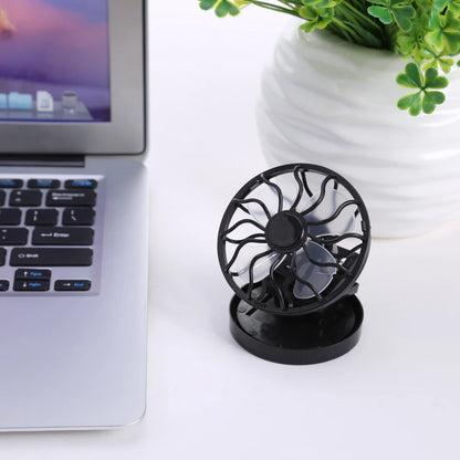 Portable Mini Solar Powered Clip Fan Summer Hat Cap Clip Cooler Fan Energy Ventilator Travel Desktop Clamp Cooling Ventilator ﻿