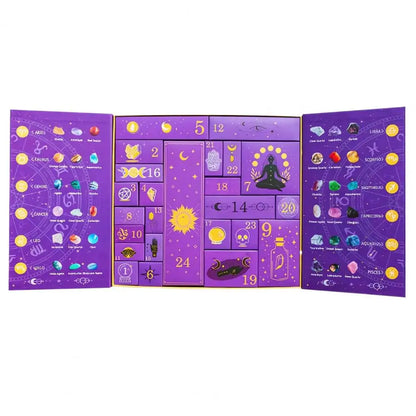Reiki Crystal Halloween Countdown Gift Box 2025