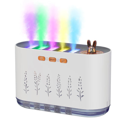 700ML Humidifier & Aroma Diffuser with 7-Color LED Night Light