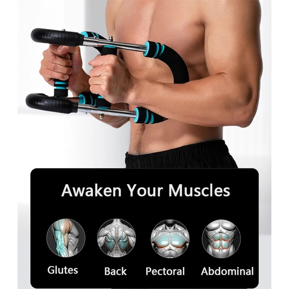 Twister Arm Trainer – Adjustable Chest Expander & Arm Exerciser | Boost Upper Body Strength, Muscle Tone & Chest Power for Men