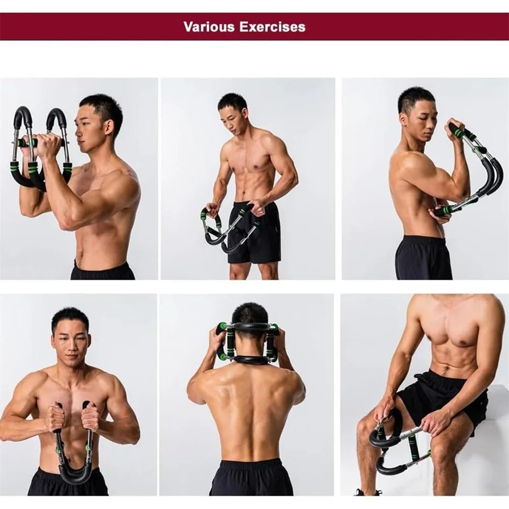 Twister Arm Trainer – Adjustable Chest Expander & Arm Exerciser | Boost Upper Body Strength, Muscle Tone & Chest Power for Men