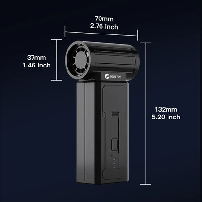 BOOSTER W01 Mini Turbo Jet Fan – 100,000 RPM High-Speed Air Blower | Compact, Powerful Turbo Duct Fan