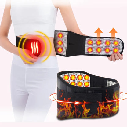 Self-Heating Magnetic Back Support Belt