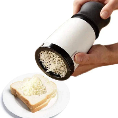 2-Pattern Cheese Grater – Stainless Steel Slicer for Cheese, Chocolate, Butter &amp; More | Kitchen Gadget with ABS Handle