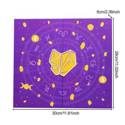 Reiki Crystal Halloween Countdown Gift Box 2025
