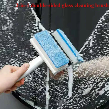 Car Glass Cleaner & Oil Film Remover – Restores Windshield Clarity, Removes Dirt, Grime & Streaks – Includes Glass Cleaning Brush