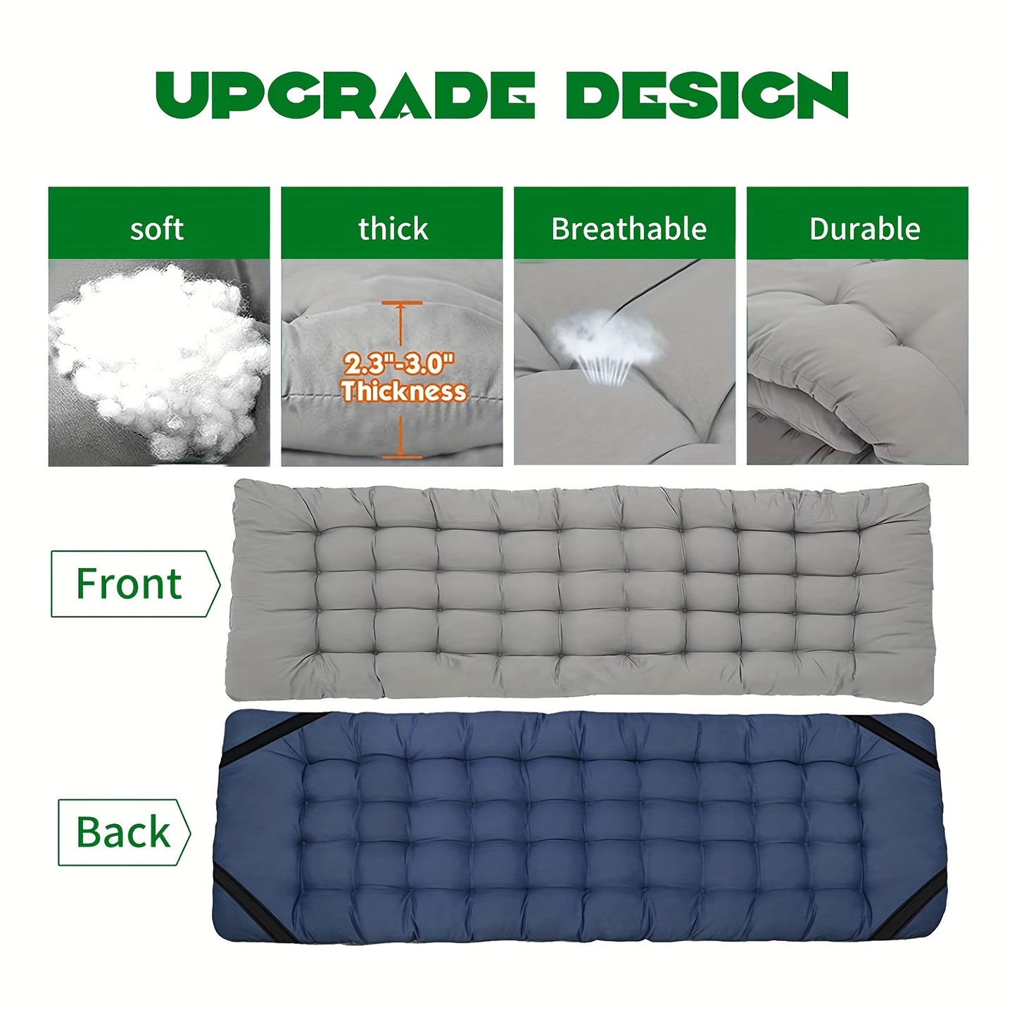 Heavy Duty 75" Folding Bed Camping Cot - Portable Sleeping Bed Cot with Carry Bag | Camping Gear - Outdoor Gear 2025