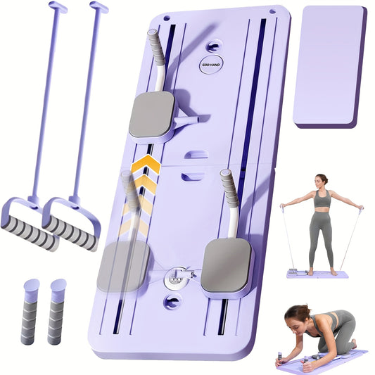 5-in-1 Home Pilates Reformer | Foldable Design | Universal - FitZone